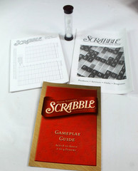 Scrabble Deluxe Edition Board Game Milton Bradley 4034. 100% Complete With Parts