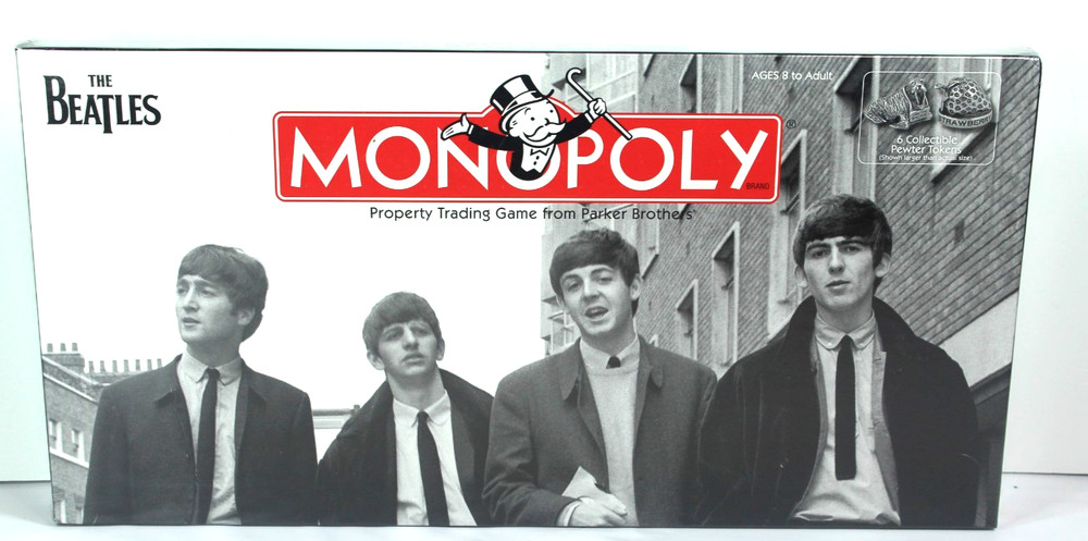 Usaopoly Monopoly The Beatles Collector’s Edition 2008 New Sealed Condition