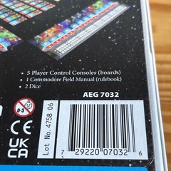 Space Base Dice Board Game by AEG Intergalatic Fleet & John D Clair New
