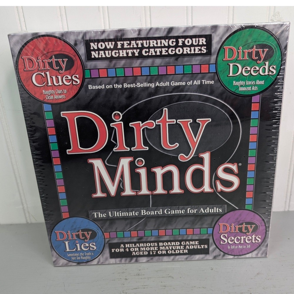 Dirty Minds The Ultimate Edition Board Game For Adults By TDC Games NEW Sealed