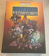 HEROES OF METRO CITY Deck Building Game + SIDEKICKS Expansion — SEALED
