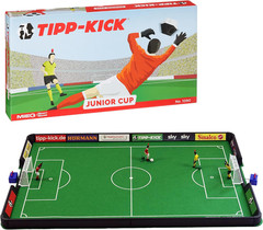 JR Cup Soccer Board Game – Family Tabletop Game with Metal Players & Goalkeepers