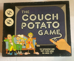 COUCH POTATO board game VINTAGE Complete TDC GAMES Larry Balsamo PARTY PLANNER
