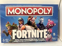 Hasbro Monopoly Fortnite Edition Board Game 2018 100% Complete Open Box Ex