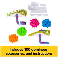 Spin Master Games, Lily Hevesh H5 Domino Creations 100-Piece Ne Toy