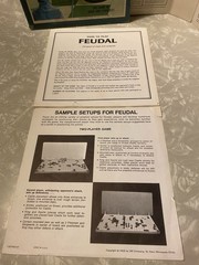 Feudal 3M Vintage 1967 Bookshelf Board Game Seige and Conquest-Missing 1 Piece