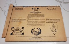 Vntg William Fuld Ouija Talking Mystifying Oracle Board Parker Brothers No PAT