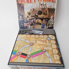 Alan R. Moon Ticket To Ride Amsterdam Adventure Board Game NEW Open