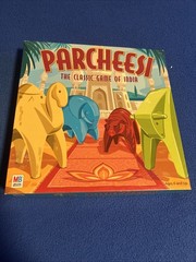 Parcheesi Board Game The Classic Game of India 2001 Milton Bradley Complete