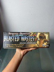 Shadows of Brimstone FFP07809 Blasted Wastes (Other Worlds Deluxe Expansion) EUC
