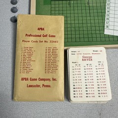 APBA Professional Golf Game