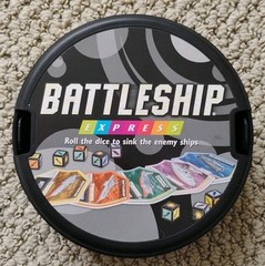 2007 Parker Bros BATTLESHIP Express 20 Minutes GameBreak Roll Dice 100% Complete