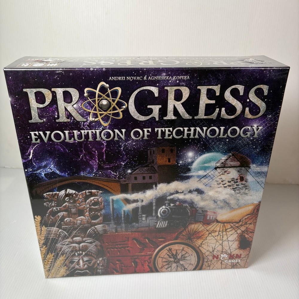 Progress Evolution of Technology N&N Games Board Game 1-5 Players Ages 12+
