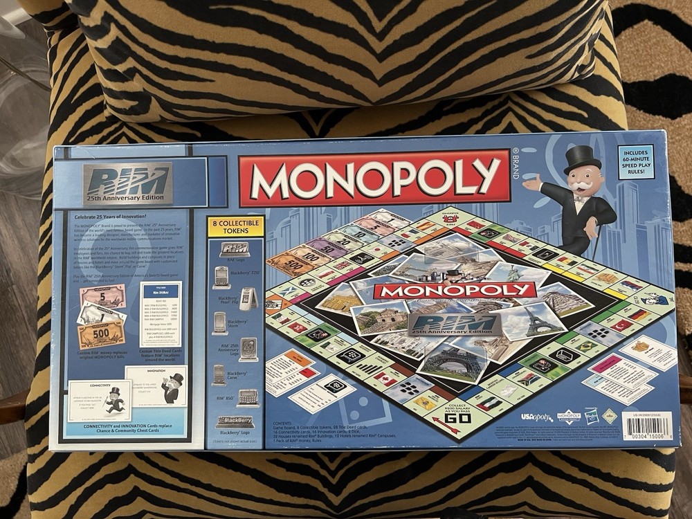 Monopoly (vintage) – Research in Motion Anniversary Edition (2009)
