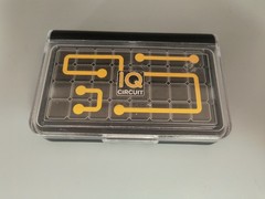 SmartGames IQ Circuit Portable Travel Game with 120 Challenges for Ages 8-Adult