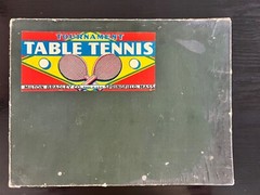 Vintage Milton Bradley Tournament Table Tennis Game Set Ping Pong & Extra Balls!