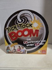 Tick Tock Boom Family Fun Word Game 2-12 Players Family Fun Ages 8+ Sealed