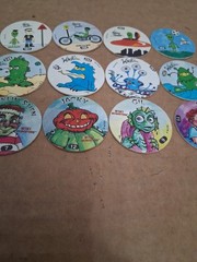 1995 Slammer Whammers Lot Of 12 Various, Mini Monsters, Wackoids, Alien Dude
