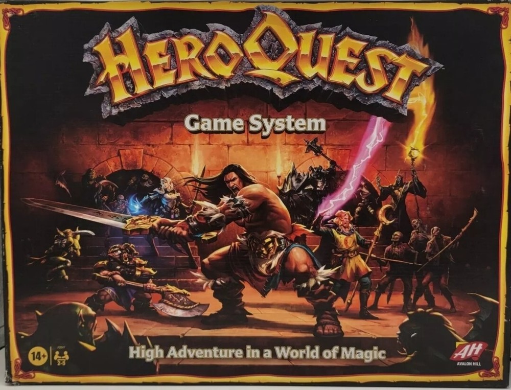 2021 Hasbro Avalon Hill HeroQuest Hero Quest Game System SEALED Base Game