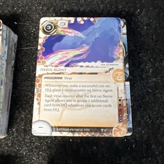 Netrunner Genesis Cycle Trace Amount Cyber Exodus Study Static Humanity Shadow
