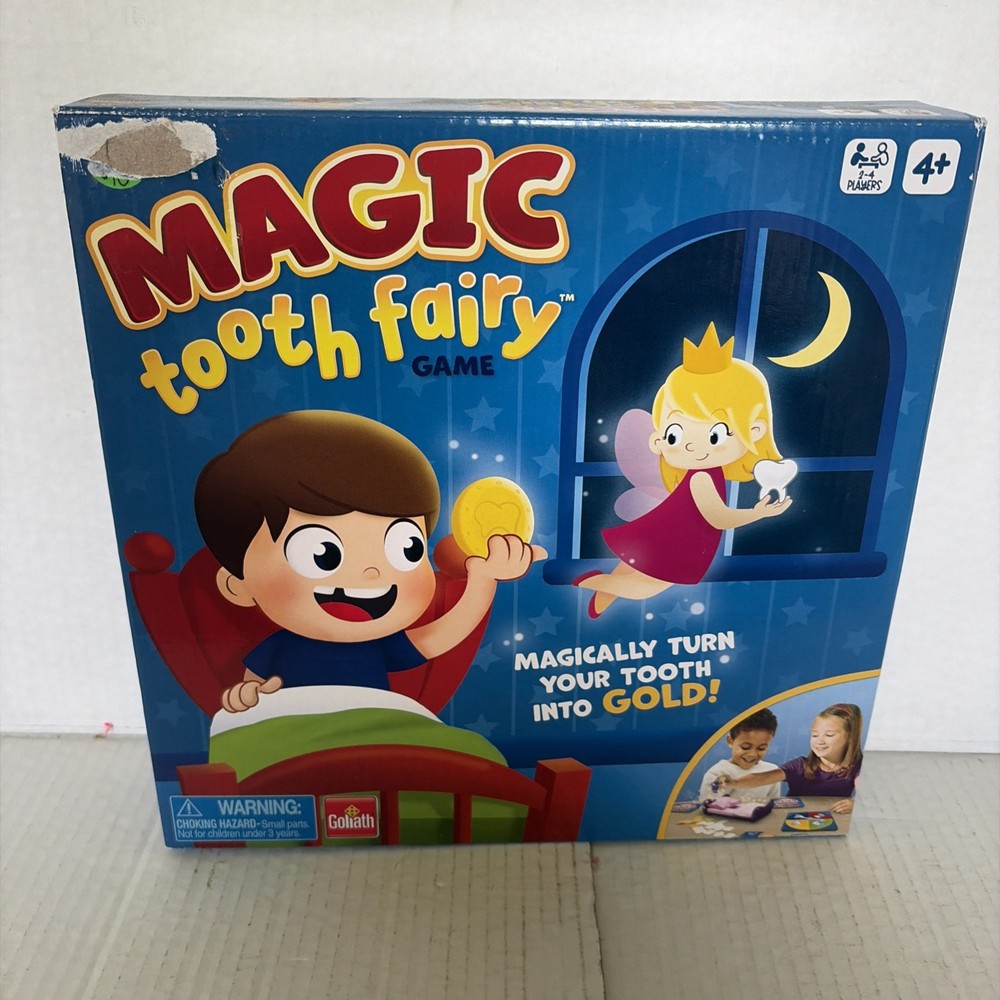 Goliath Magic Tooth Fairy Game, Magically Turn Your Tooth Into Gold, Family Fun!