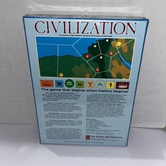 Civilization – Game Of The Heroic Age – Avalon Hill – 1982 Sealed New Old Stock