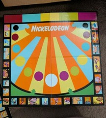 Nickelodeon Trivia Game 2002 Collectable Tin Box SpongeBob Rugrats. Incomplete