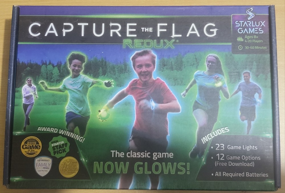 Capture the Flag REDUX Glow in Dark Outdoor Night Time Game – NEW IN BOX