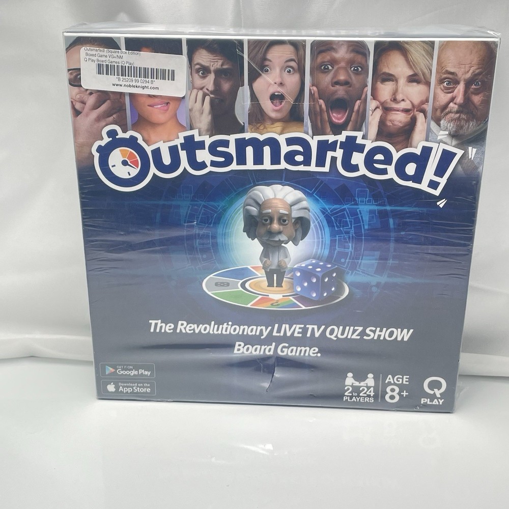 Outsmarted – the App-Connected TV Quiz-Show Board Game | Kids, Teens & Adults |