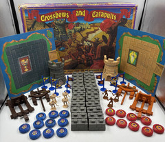 Vintage Crossbows & Catapults 1983 Game Lakeside Incomplete Replacement Parts
