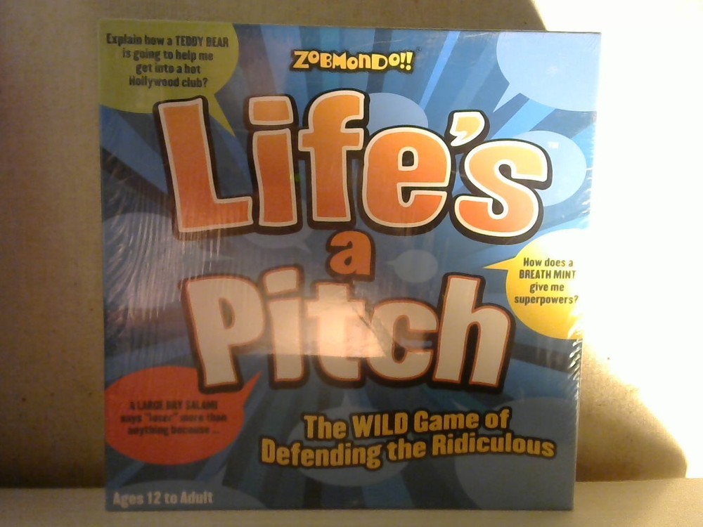 Life’s a Pitch, The Wild Game of Defending the Ridiculous by ZOBMONDO