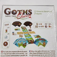 Dude Games Goths Save The Queen Strategy Board Game Night Fun 2-8 Players New