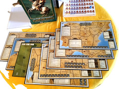 DVG Field Commander Napoleon Strategy War Board Game 2011 Open never played