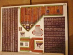 1988 Games Workshop : Warhammer Townscape Card Buildings Scenery Building