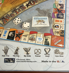Austinopoly Board Game Complete Austin Texas Edition Late For The Sky 2016 USA