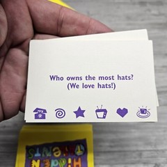 Vintage Hidden Talents Board Game Cards Replacement by Pressman 1994 Cards 180