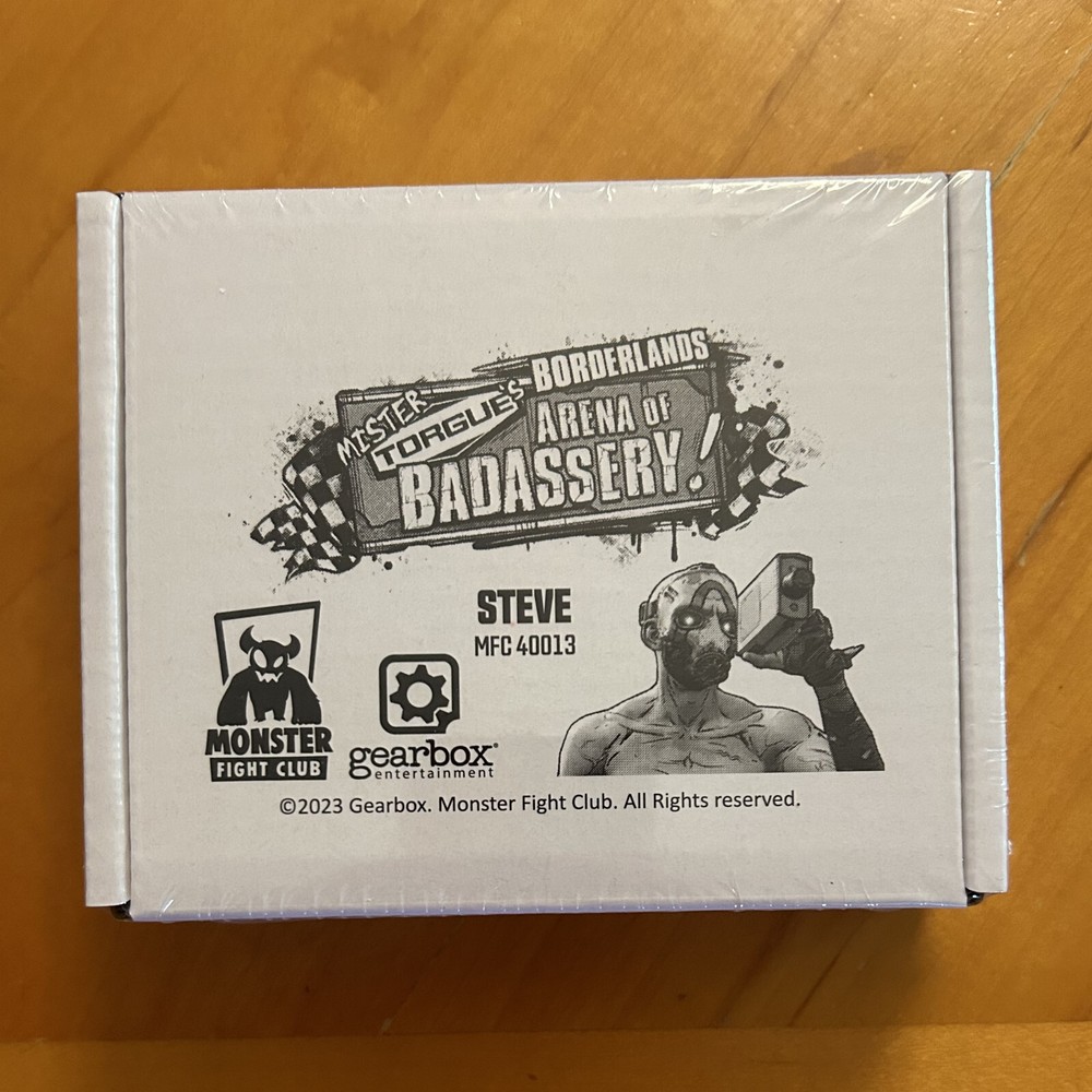 Borderlands Mister Torgue’s Arena of Badassery Steve the Psycho NEW