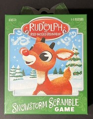 New Funko Rudolph The Red Nosed Reindeer Snowstorm Scramble Game 1-5 Players