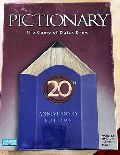 Pictionary – The Game of Quick Draw 20th Anniversary Edition 2005 New Sealed