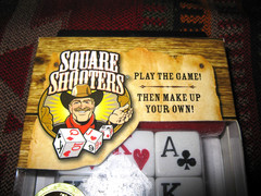 Square Shooters Dice Game Deck of Cards On Dice OS sealed 2011