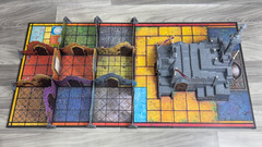 DARK WORLD FANTASY ADVENTURE BOARD GAME 1992 MATTEL INCOMPLETE AS IS