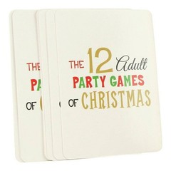 Kheper Games The 12 Adult Party Games Of Christmas Xmas Holiday Novelty Gift