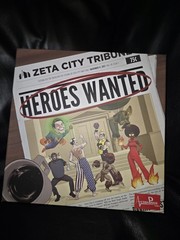 Heroes Wanted Board Game W/ Sleeves, Organizer, and Rare Extra, Extra Expansion