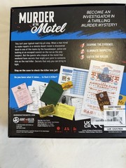 Hunt A Killer Murder at the Motel Board Game – Immersive Murder Mystery COMPLETE