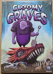 Gloomy Graves Card Game Horror Monsters Fantasy Dark Renegade Game Studios NEW