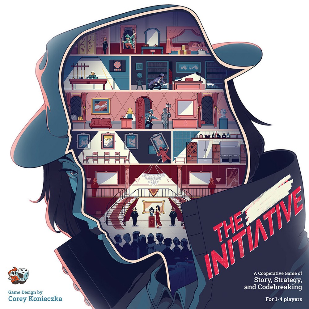 UNEXPECTED GAMES – THE INITIATIVE – A GAME OF STORY, STRATEGY & CODEBREAKING NEW
