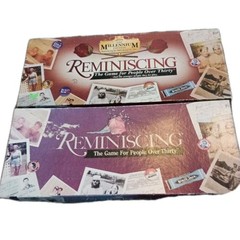 Vintage Reminiscing Board Games Lot – 2 Complete Editions (Millennium Edition