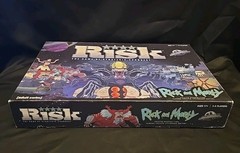 Risk Rick and Morty Board Game Adult Swim Strategy Ages 17+ 3-5 Complete