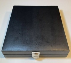 VTG 5 In 1 Compact Travel Game Set Chess~Backgammon~Checkers~Domino~Poker Dice