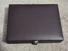 Vintage 1930’s Magnetic Backgammon Game Set, Compact Travel Games, Magnetic
